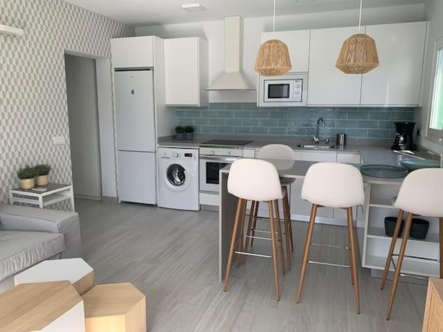 Renovated 2 Bedroom Bungalow In Playa Del Ingles Eksteriør bilde